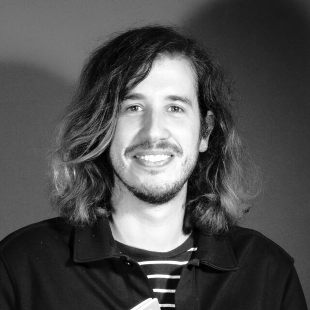 Black and white headshot of Jorge Garcia Redondo.